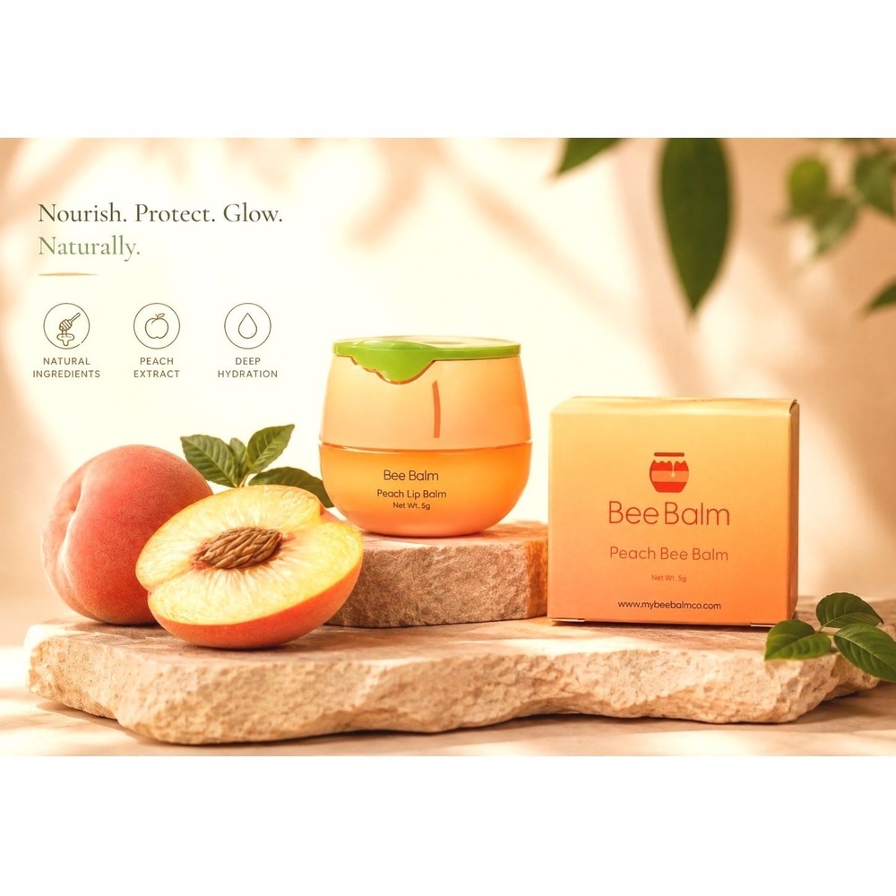 Peach Lip Bee Balm